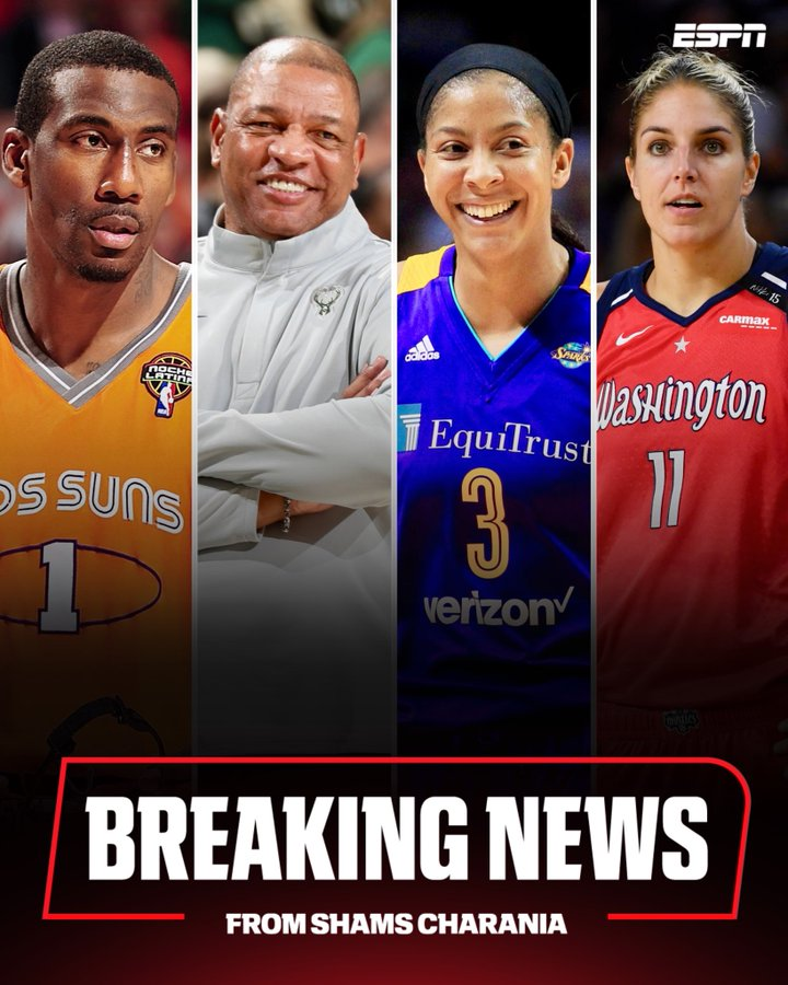 乐鱼体育-Shams：老里与小斯确定入选篮球名人堂 两大WNBA球星也在列